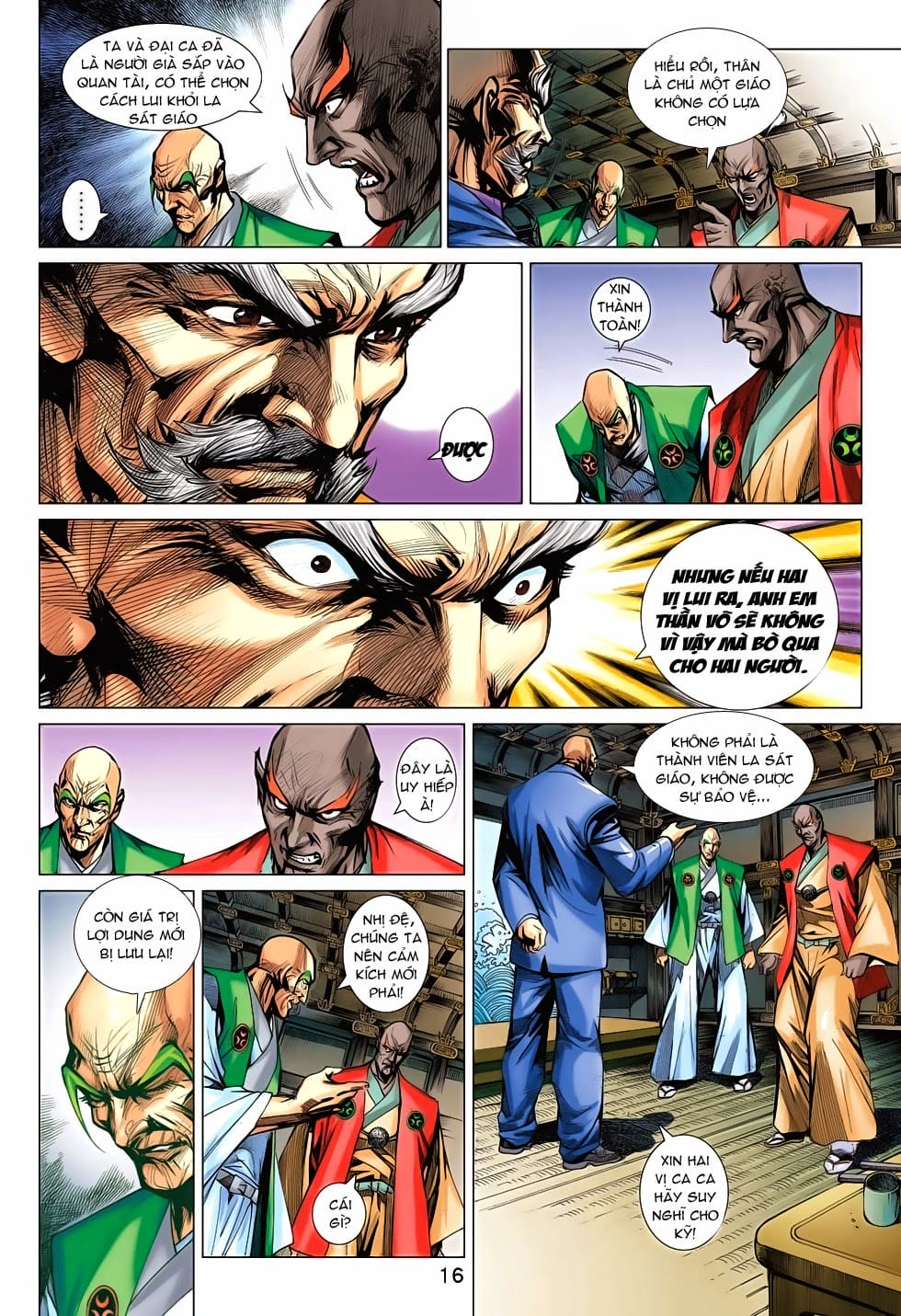 Truyện Tranh Tân Tác Long Hổ Môn trang 4