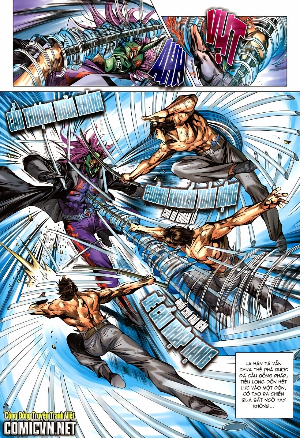 Truyện Tranh Tân Tác Long Hổ Môn trang 4