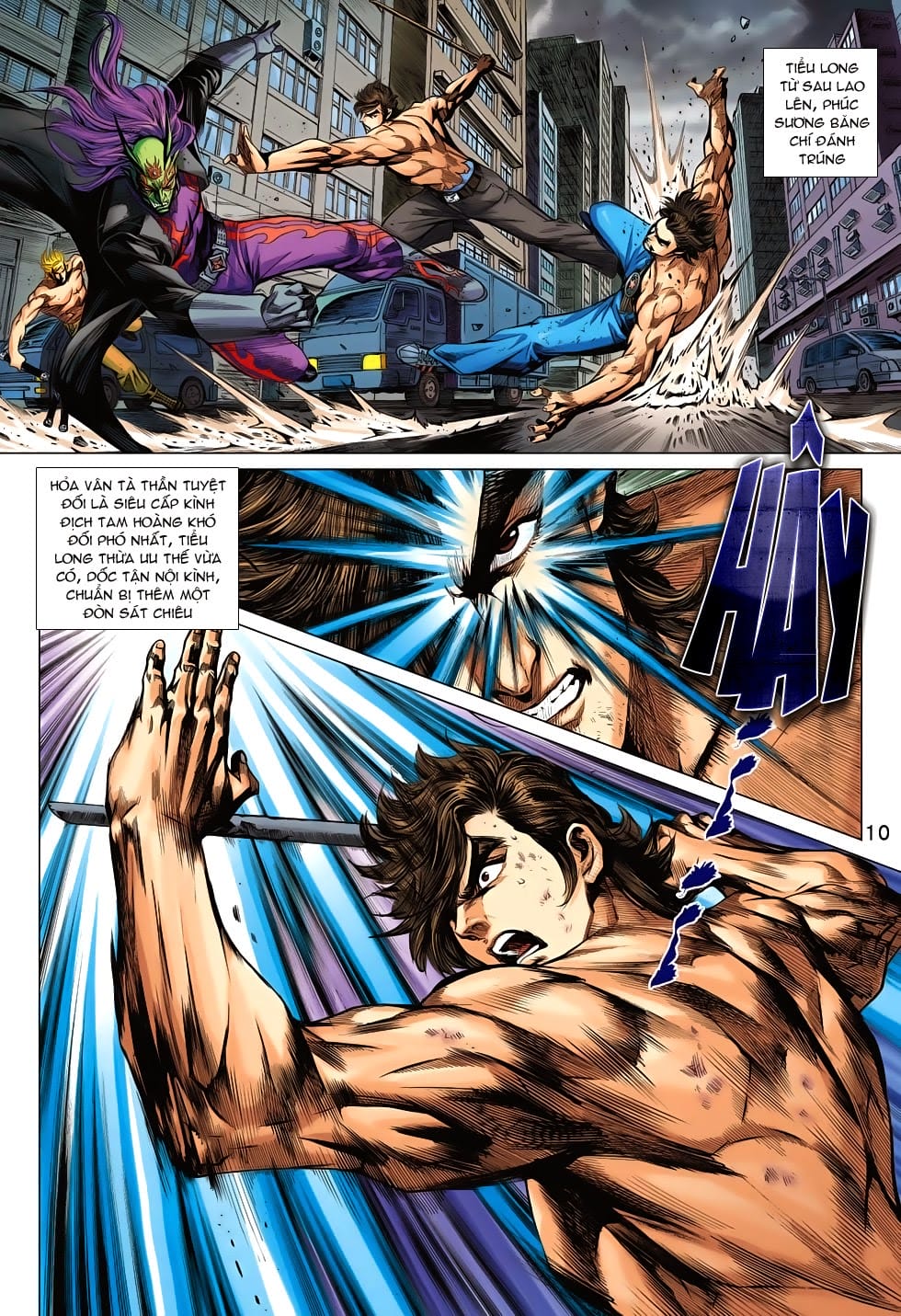 Truyện Tranh Tân Tác Long Hổ Môn trang 4