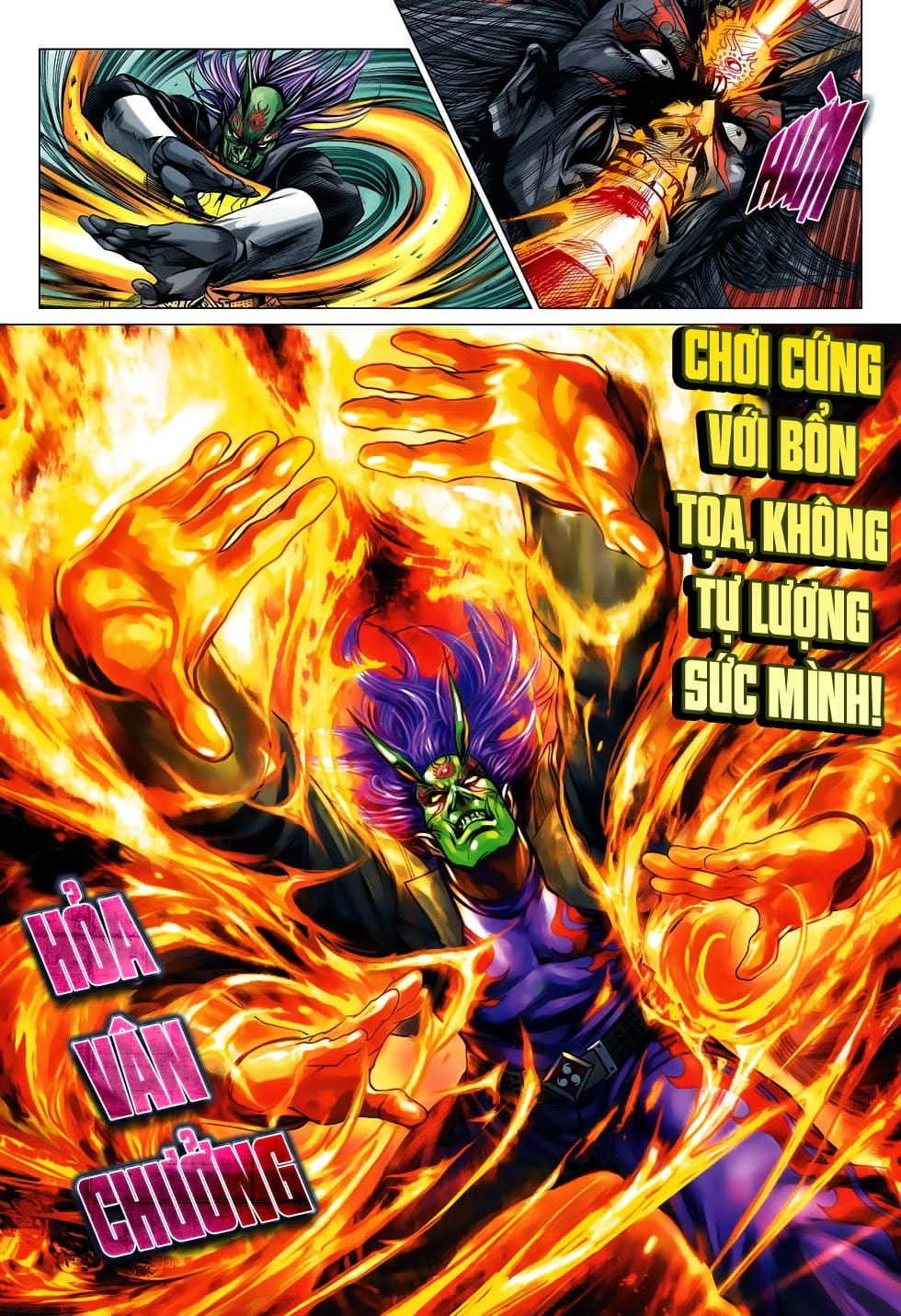 Truyện Tranh Tân Tác Long Hổ Môn trang 4