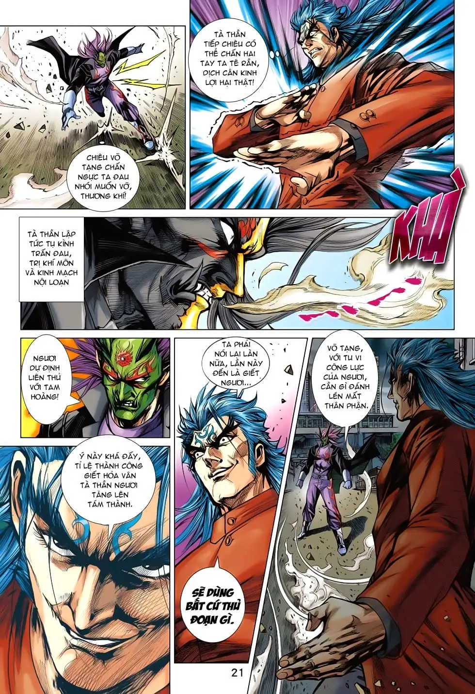 Truyện Tranh Tân Tác Long Hổ Môn trang 4