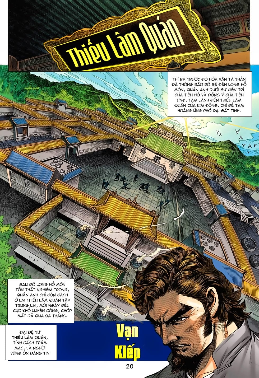 Truyện Tranh Tân Tác Long Hổ Môn trang 4