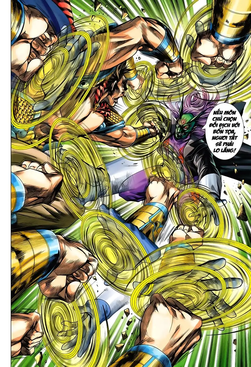 Truyện Tranh Tân Tác Long Hổ Môn trang 4