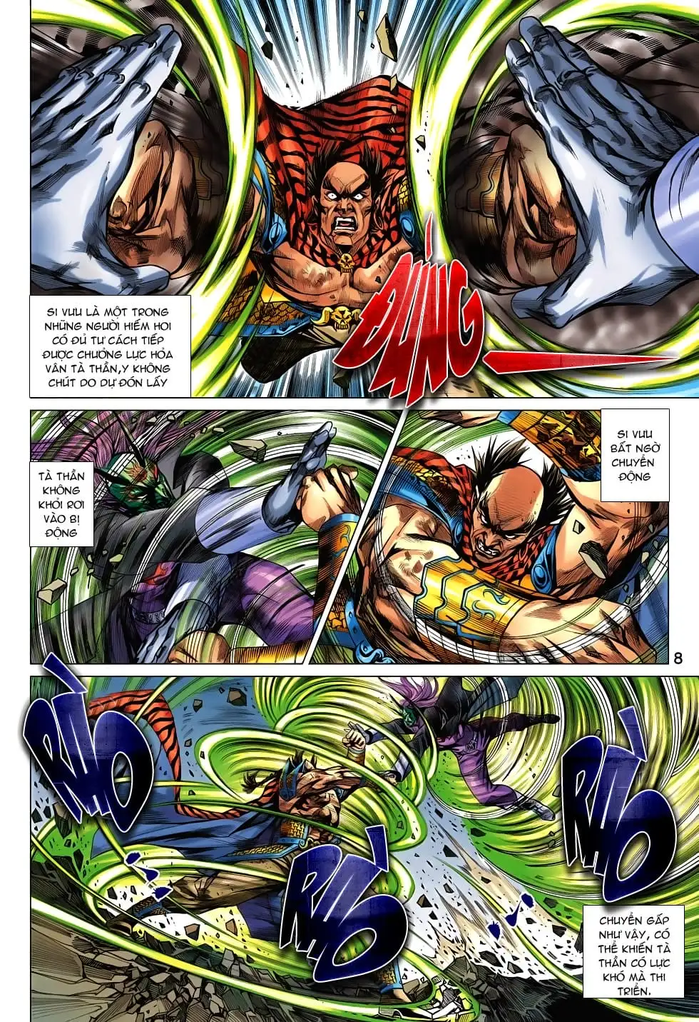 Truyện Tranh Tân Tác Long Hổ Môn trang 4