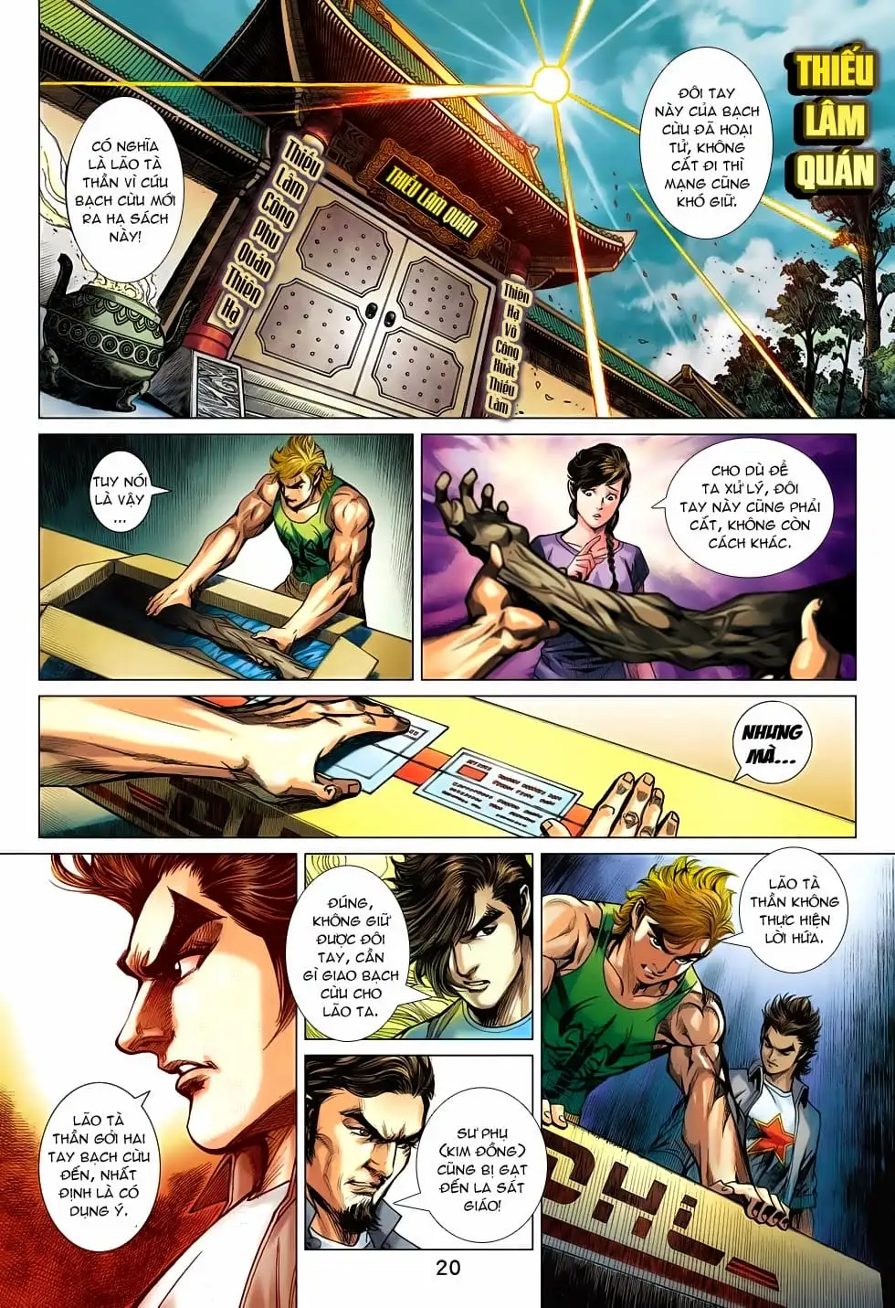 Truyện Tranh Tân Tác Long Hổ Môn trang 4