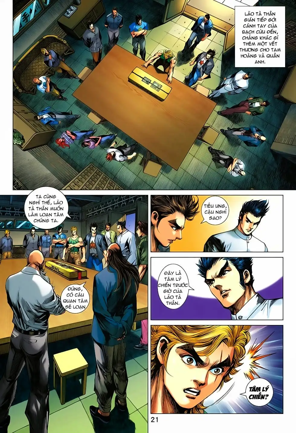 Truyện Tranh Tân Tác Long Hổ Môn trang 4