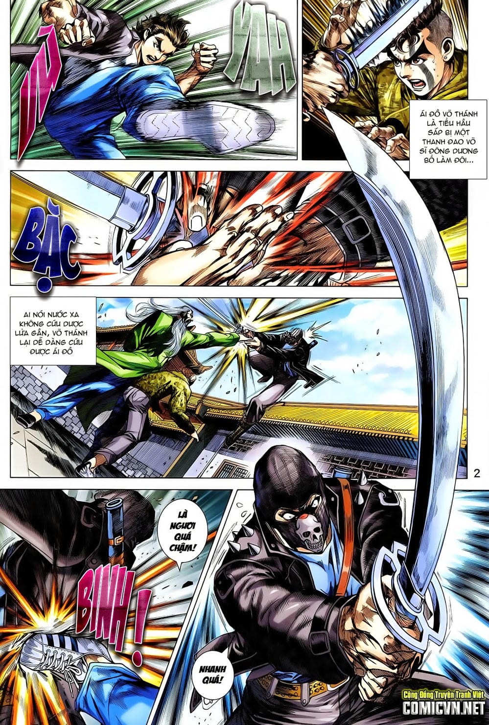 Truyện Tranh Tân Tác Long Hổ Môn trang 4