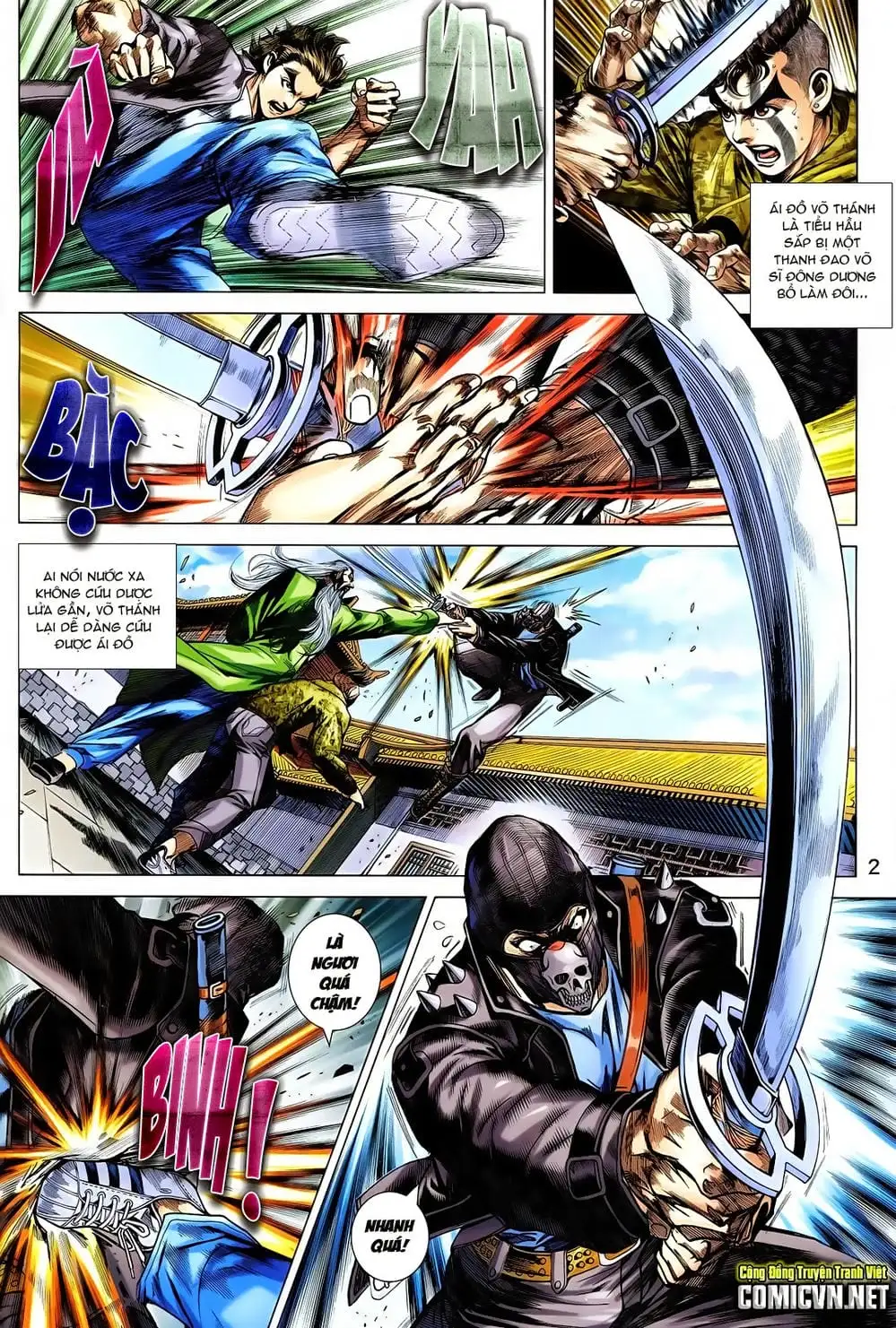 Truyện Tranh Tân Tác Long Hổ Môn trang 4