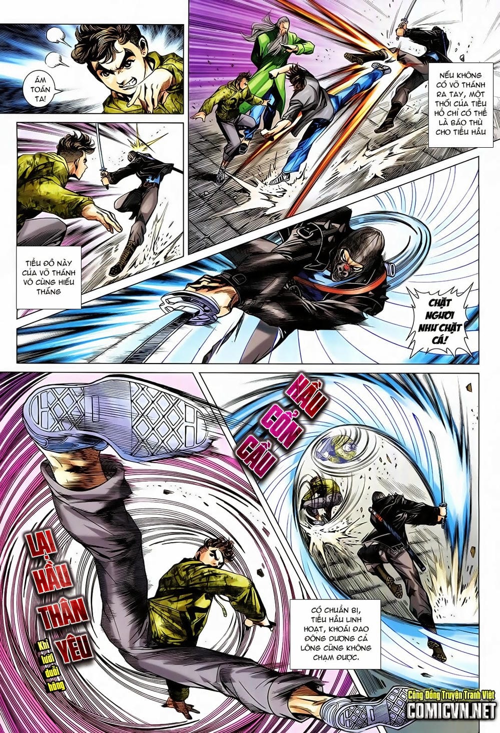 Truyện Tranh Tân Tác Long Hổ Môn trang 4