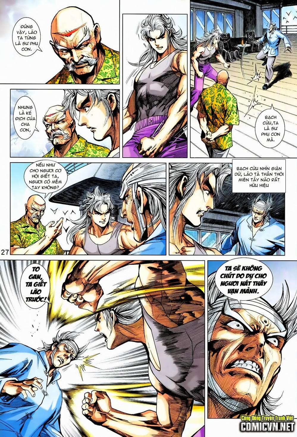 Truyện Tranh Tân Tác Long Hổ Môn trang 4