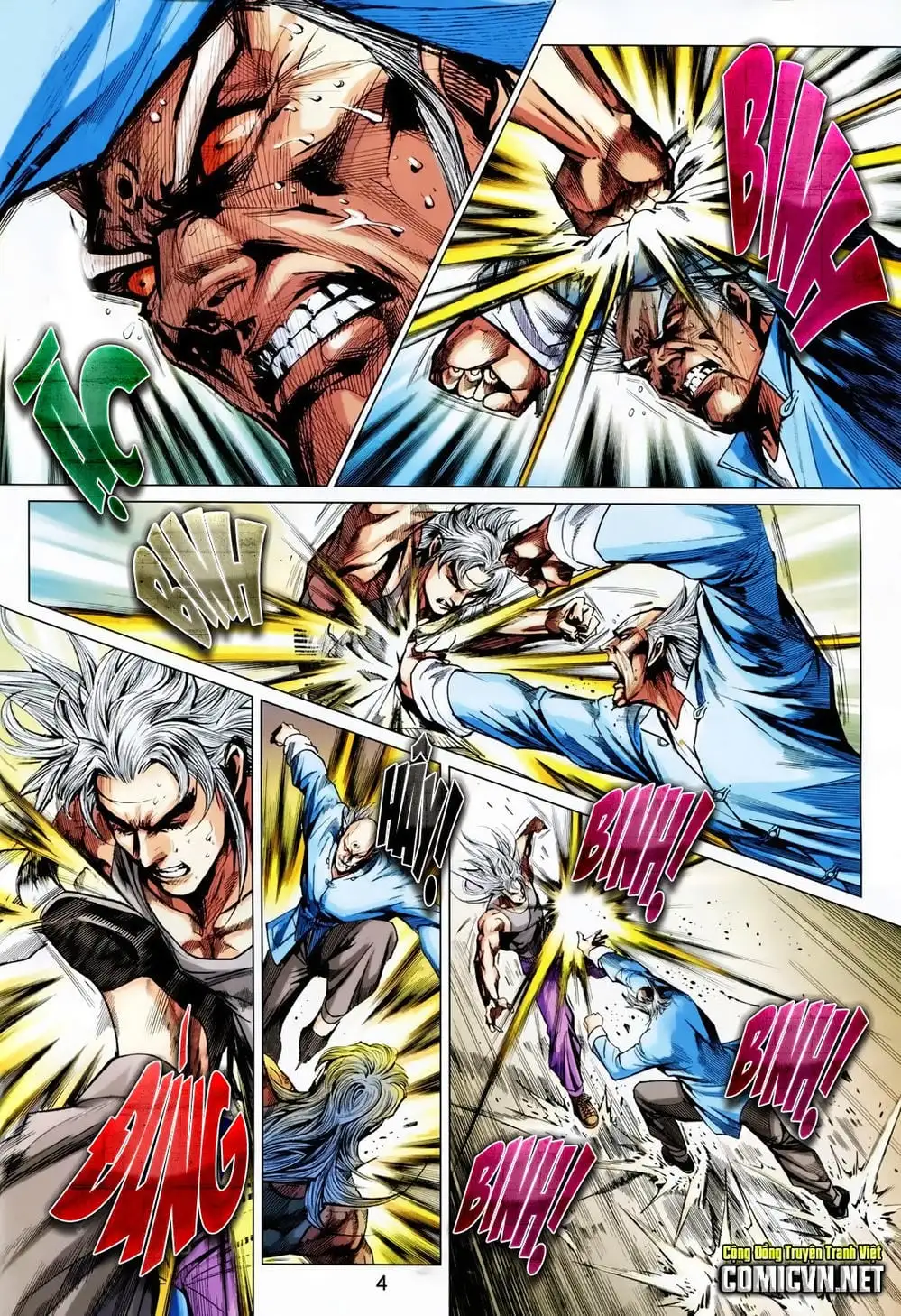 Truyện Tranh Tân Tác Long Hổ Môn trang 4