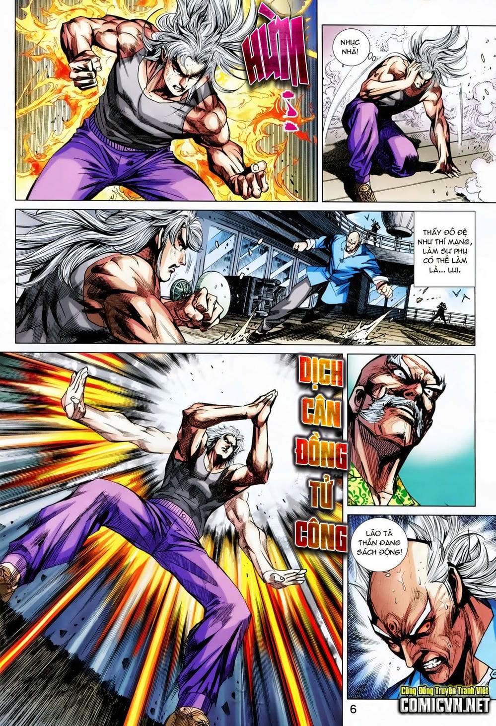 Truyện Tranh Tân Tác Long Hổ Môn trang 4