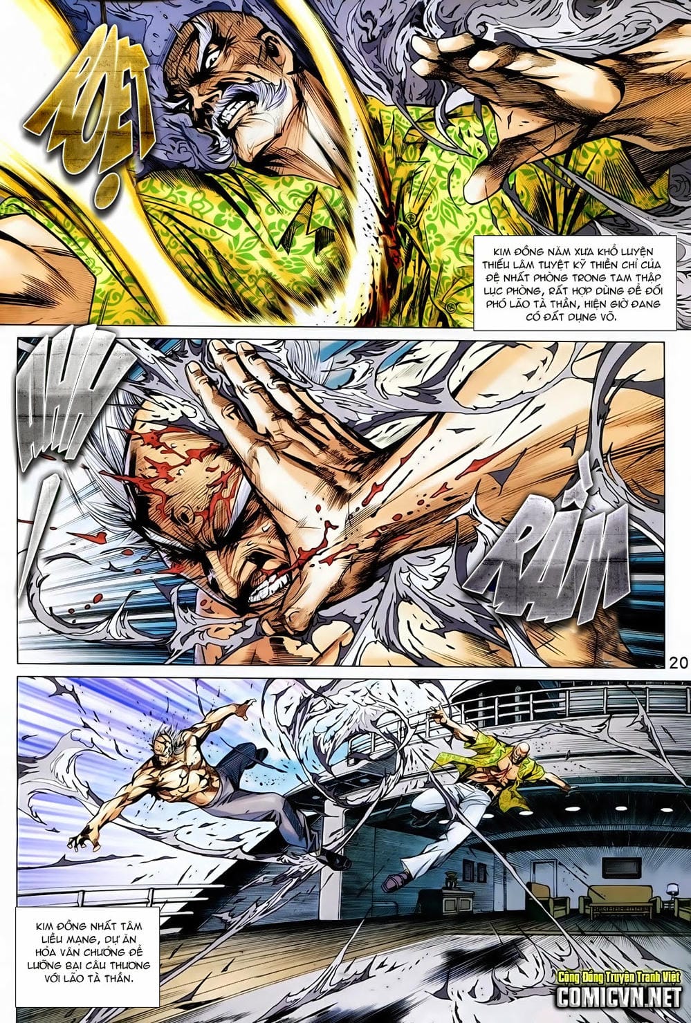 Truyện Tranh Tân Tác Long Hổ Môn trang 4