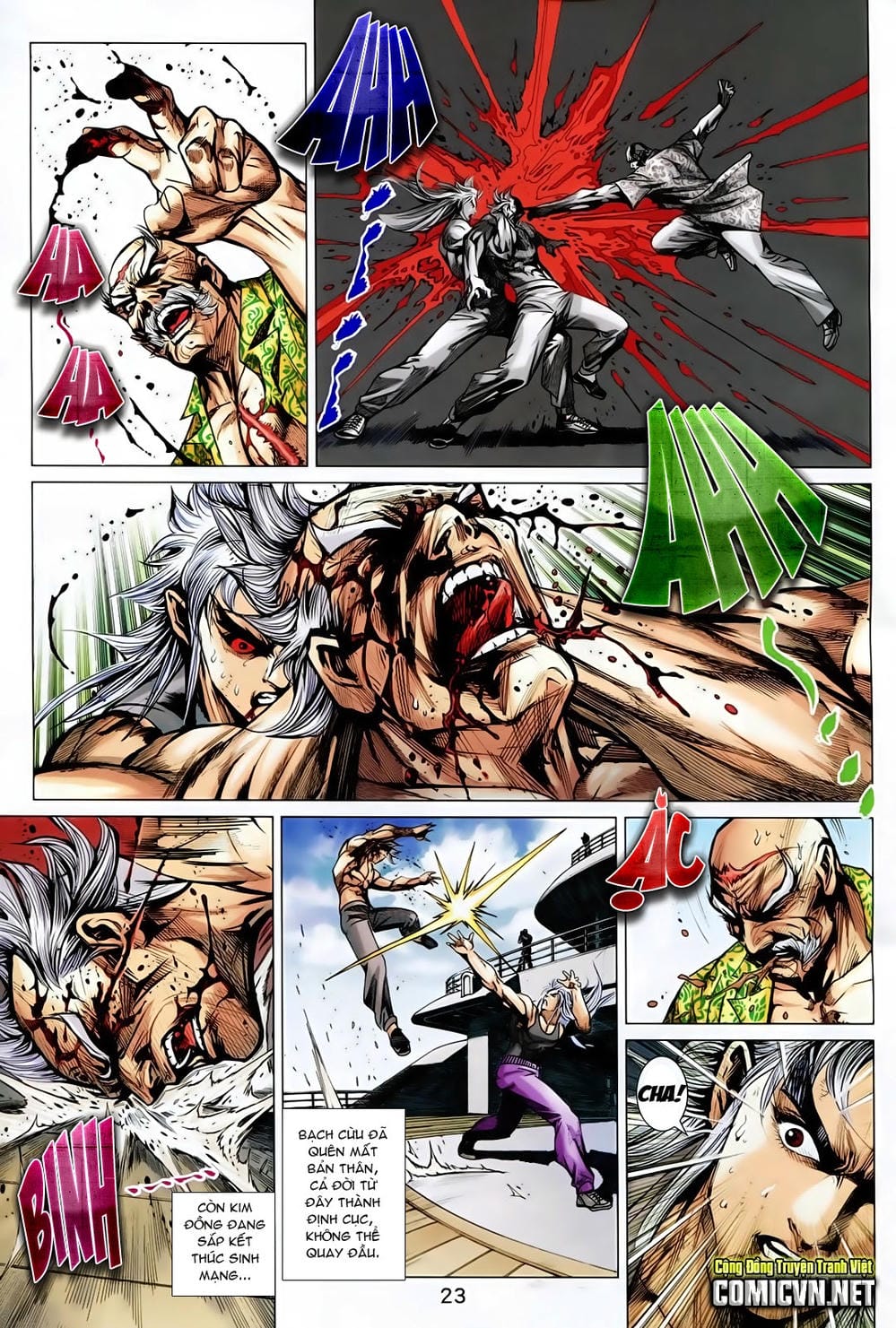 Truyện Tranh Tân Tác Long Hổ Môn trang 4