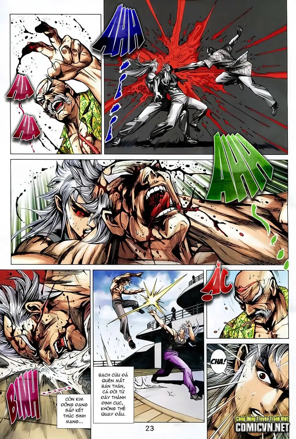 Truyện Tranh Tân Tác Long Hổ Môn trang 4