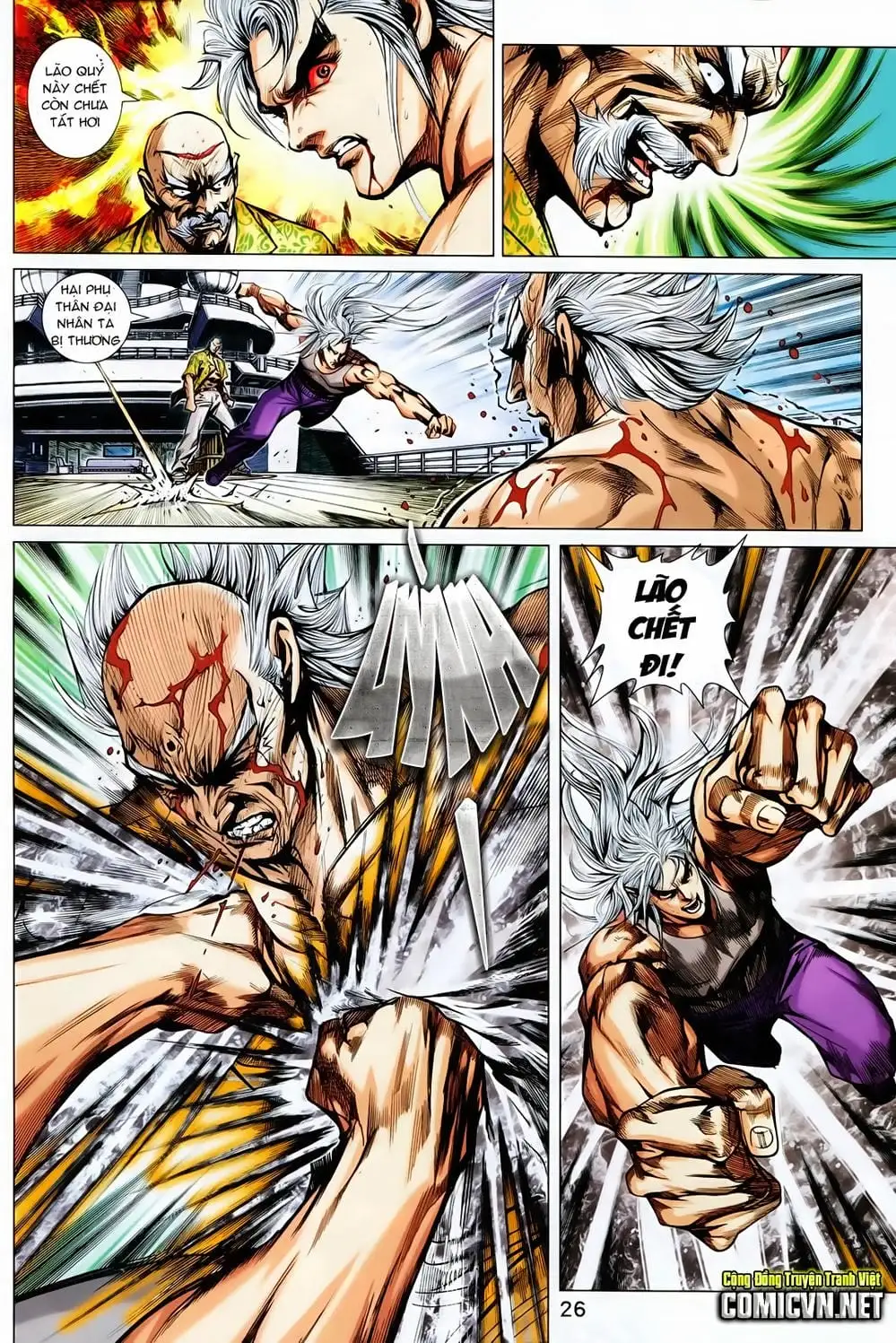 Truyện Tranh Tân Tác Long Hổ Môn trang 4