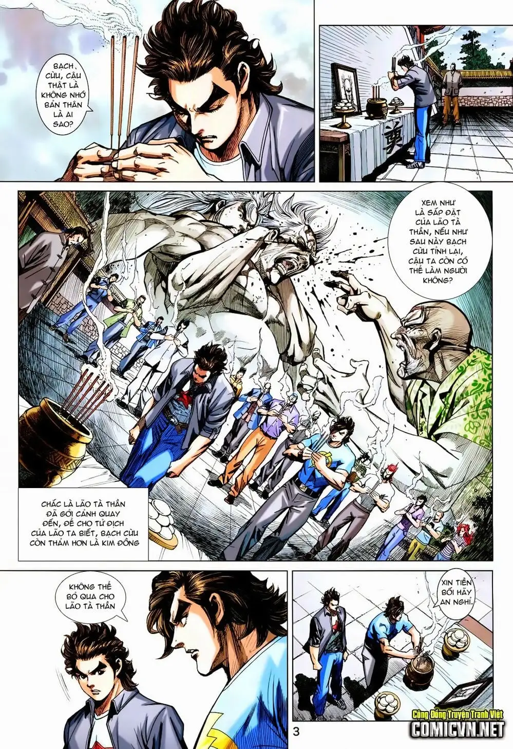 Truyện Tranh Tân Tác Long Hổ Môn trang 4