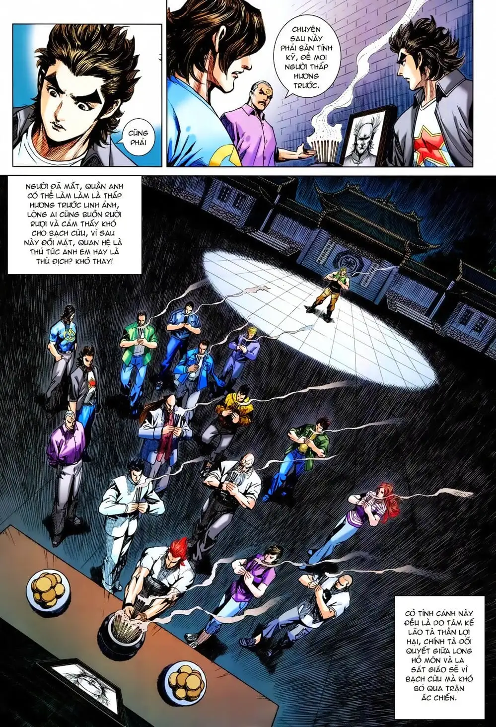 Truyện Tranh Tân Tác Long Hổ Môn trang 4