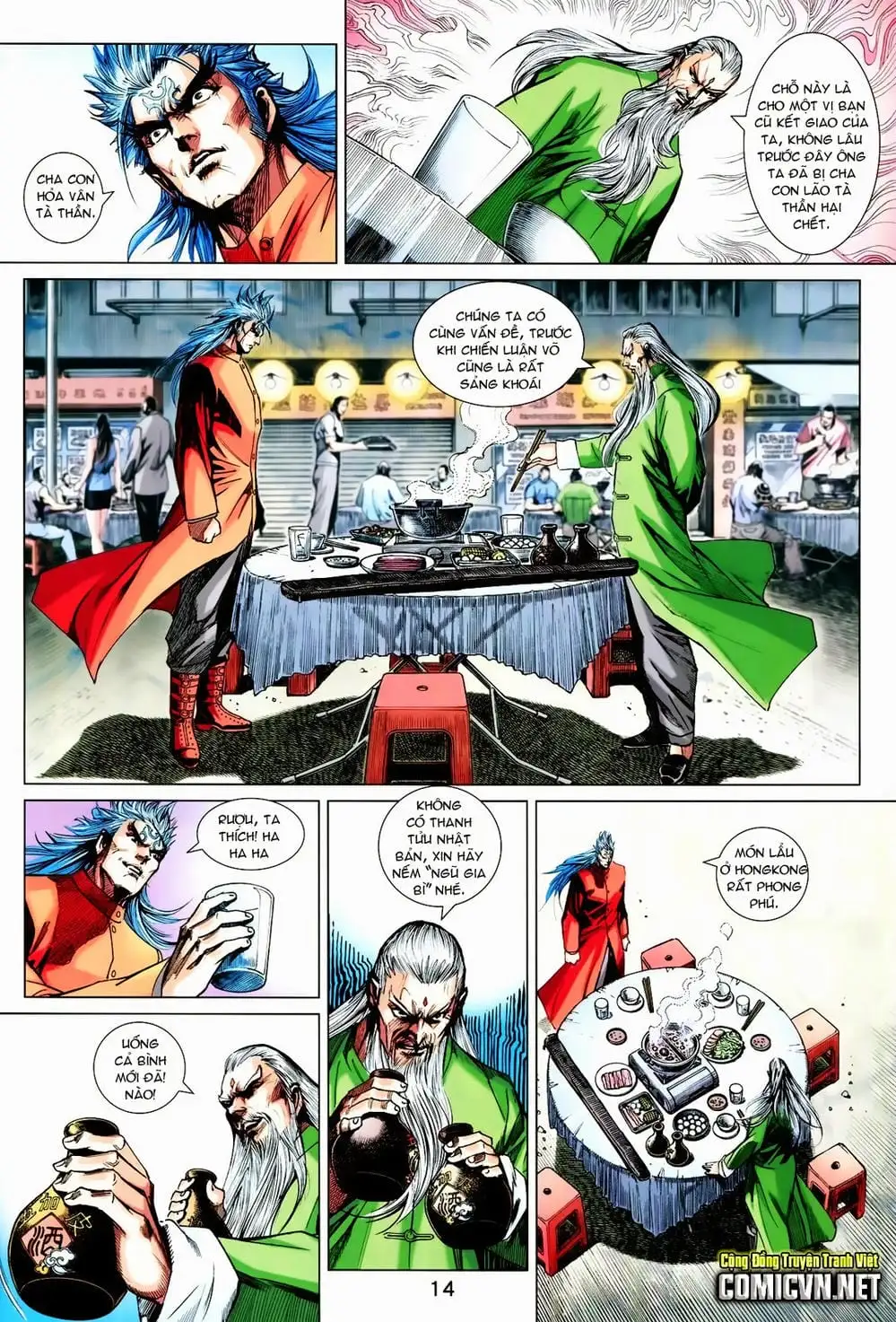 Truyện Tranh Tân Tác Long Hổ Môn trang 4