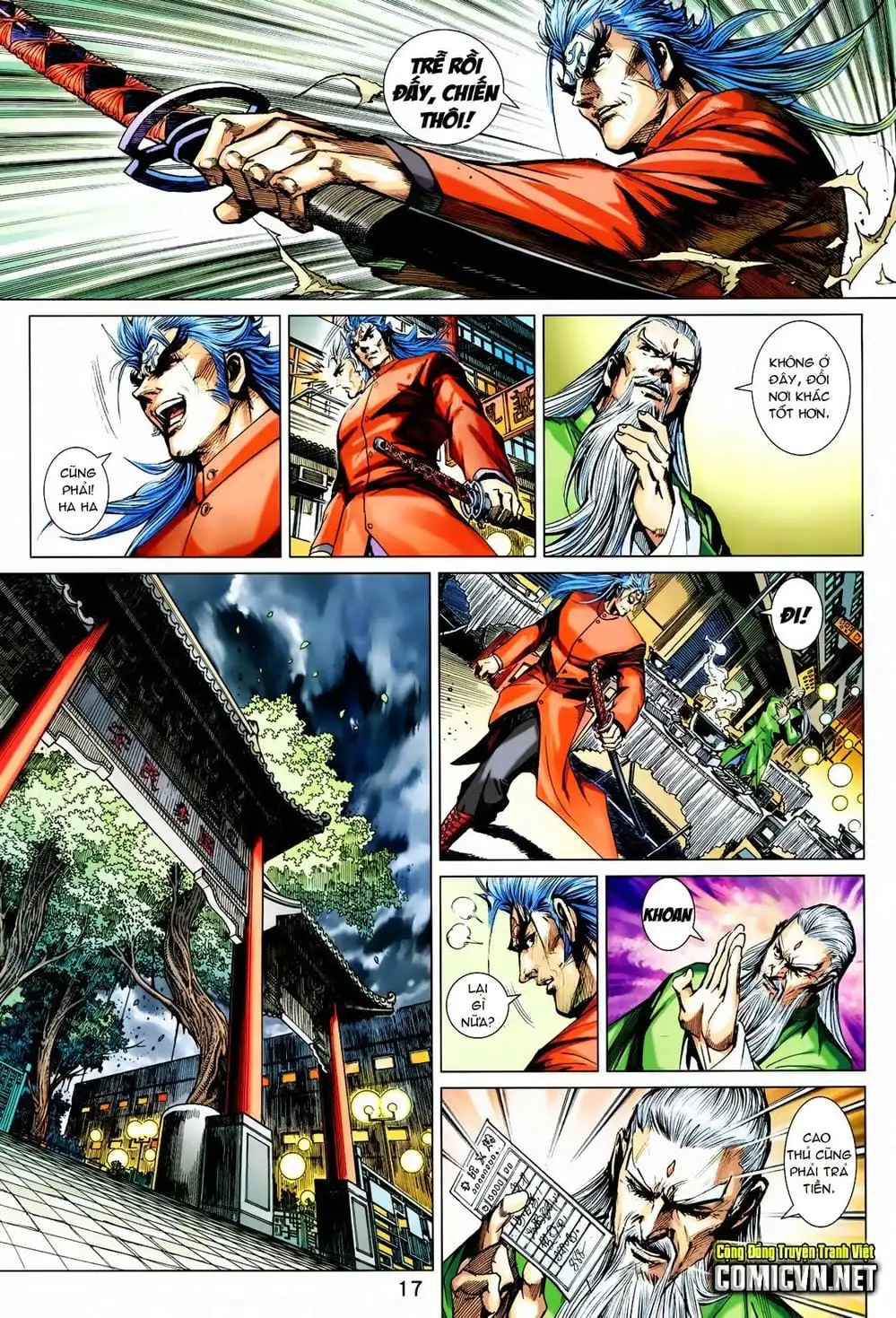 Truyện Tranh Tân Tác Long Hổ Môn trang 4
