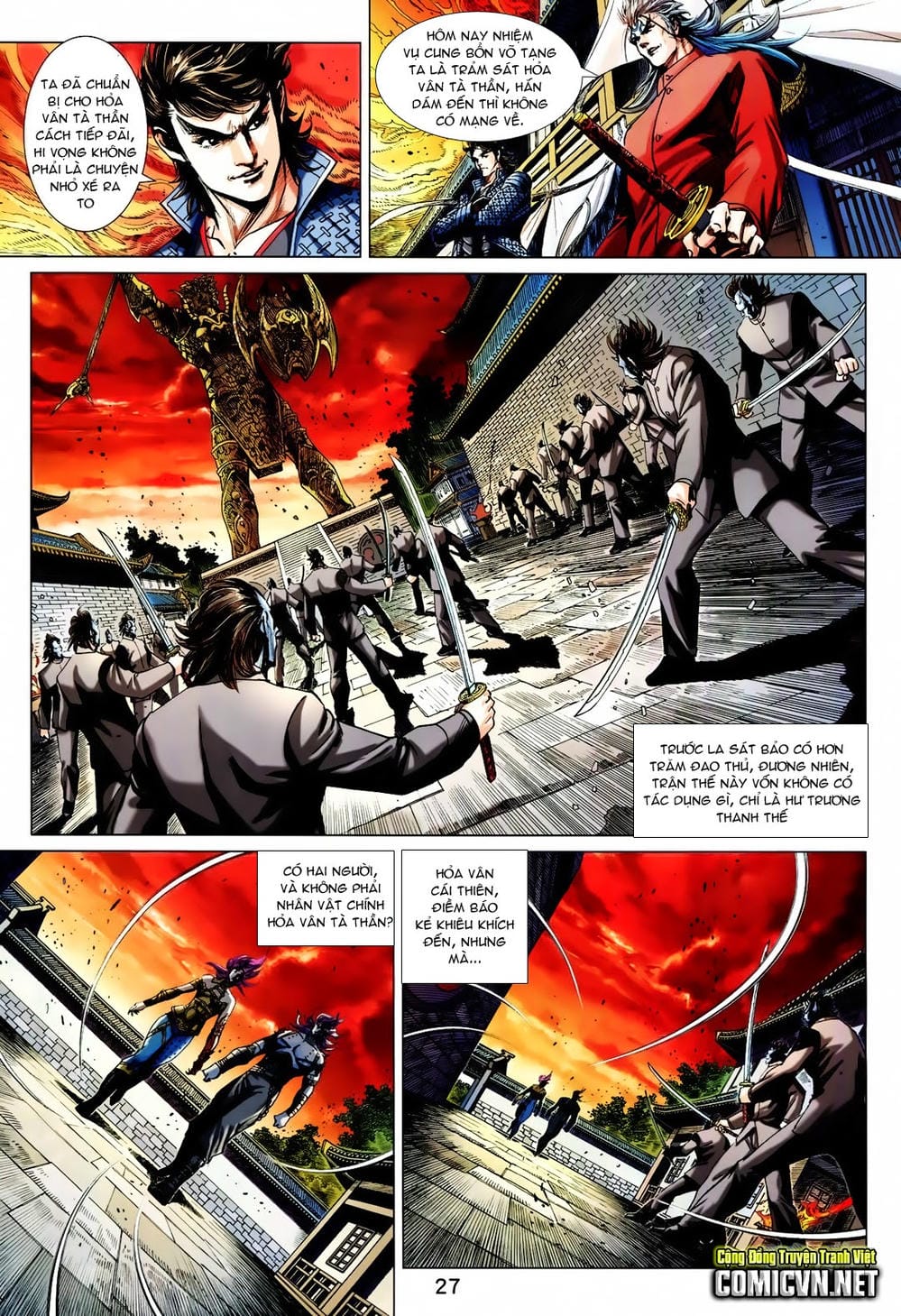 Truyện Tranh Tân Tác Long Hổ Môn trang 4