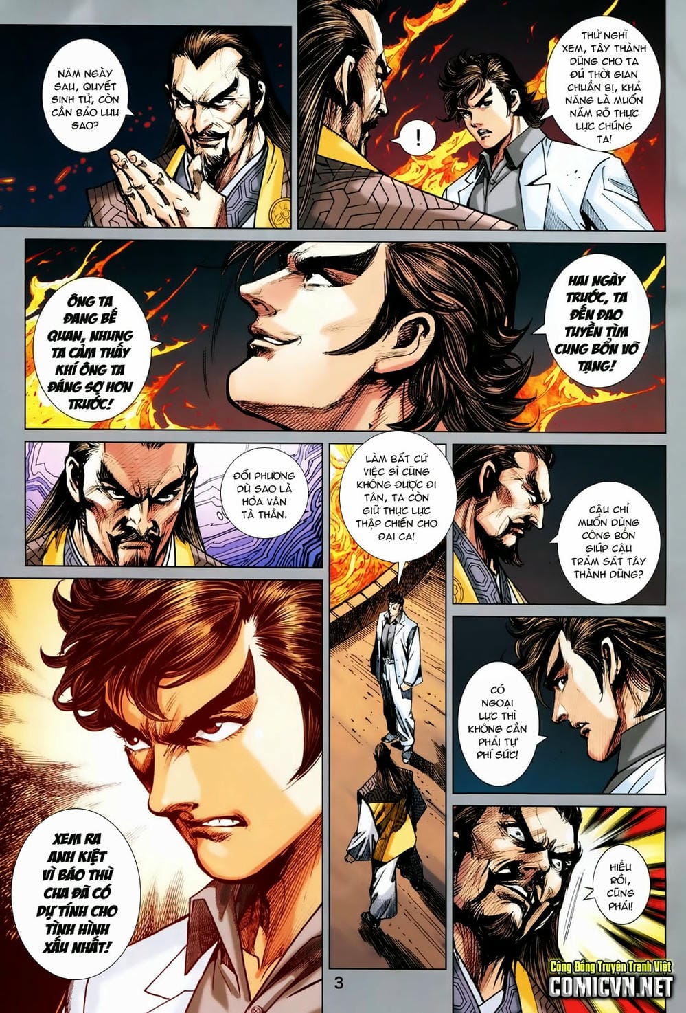 Truyện Tranh Tân Tác Long Hổ Môn trang 4