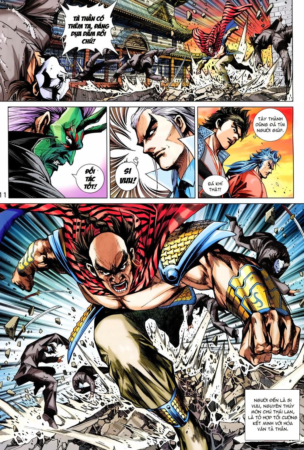 Truyện Tranh Tân Tác Long Hổ Môn trang 4