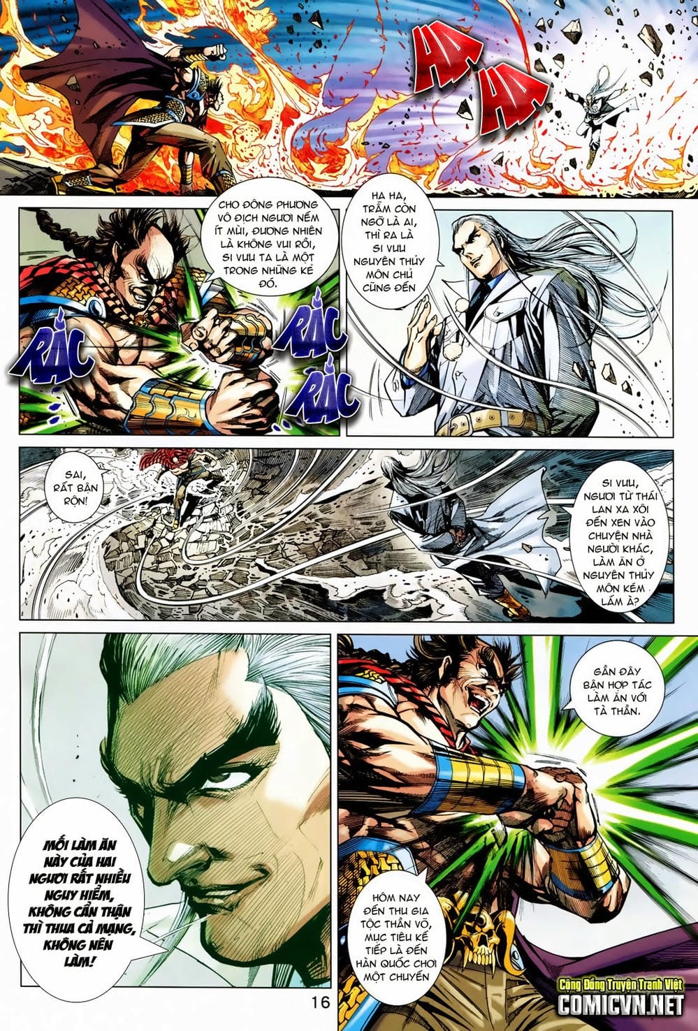 Truyện Tranh Tân Tác Long Hổ Môn trang 4