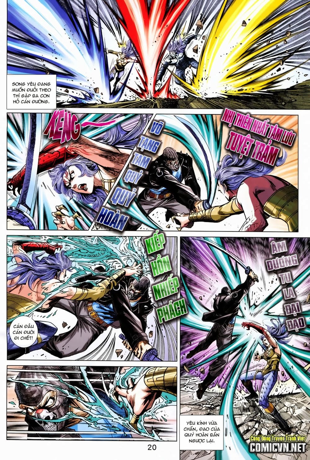 Truyện Tranh Tân Tác Long Hổ Môn trang 4