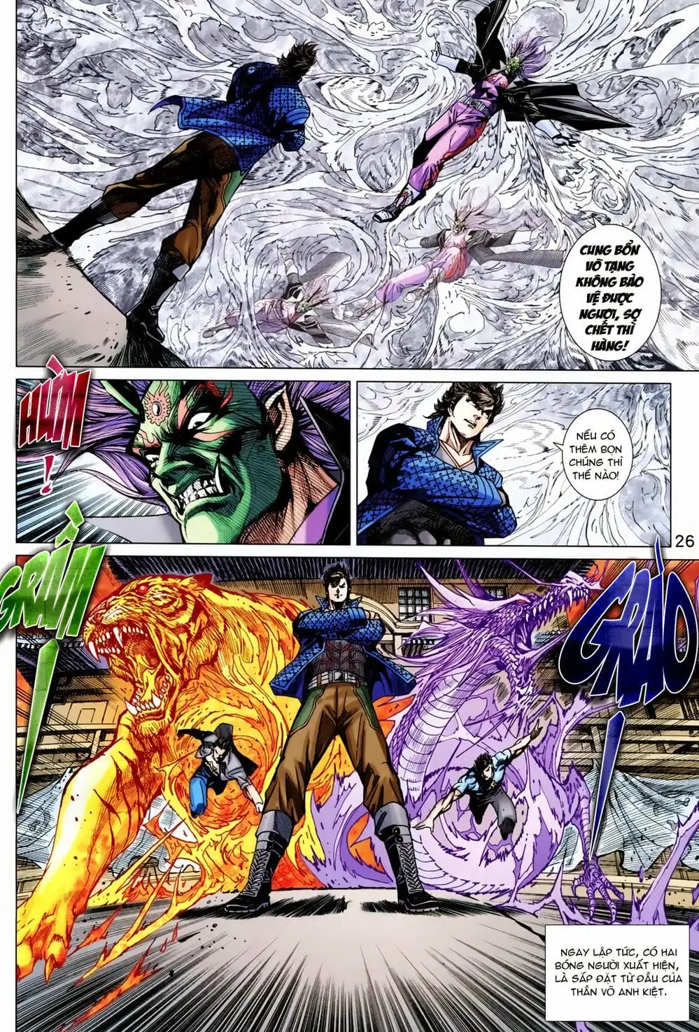 Truyện Tranh Tân Tác Long Hổ Môn trang 4