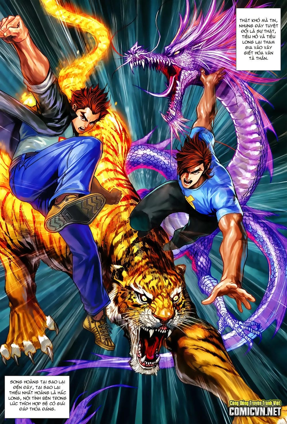 Truyện Tranh Tân Tác Long Hổ Môn trang 4
