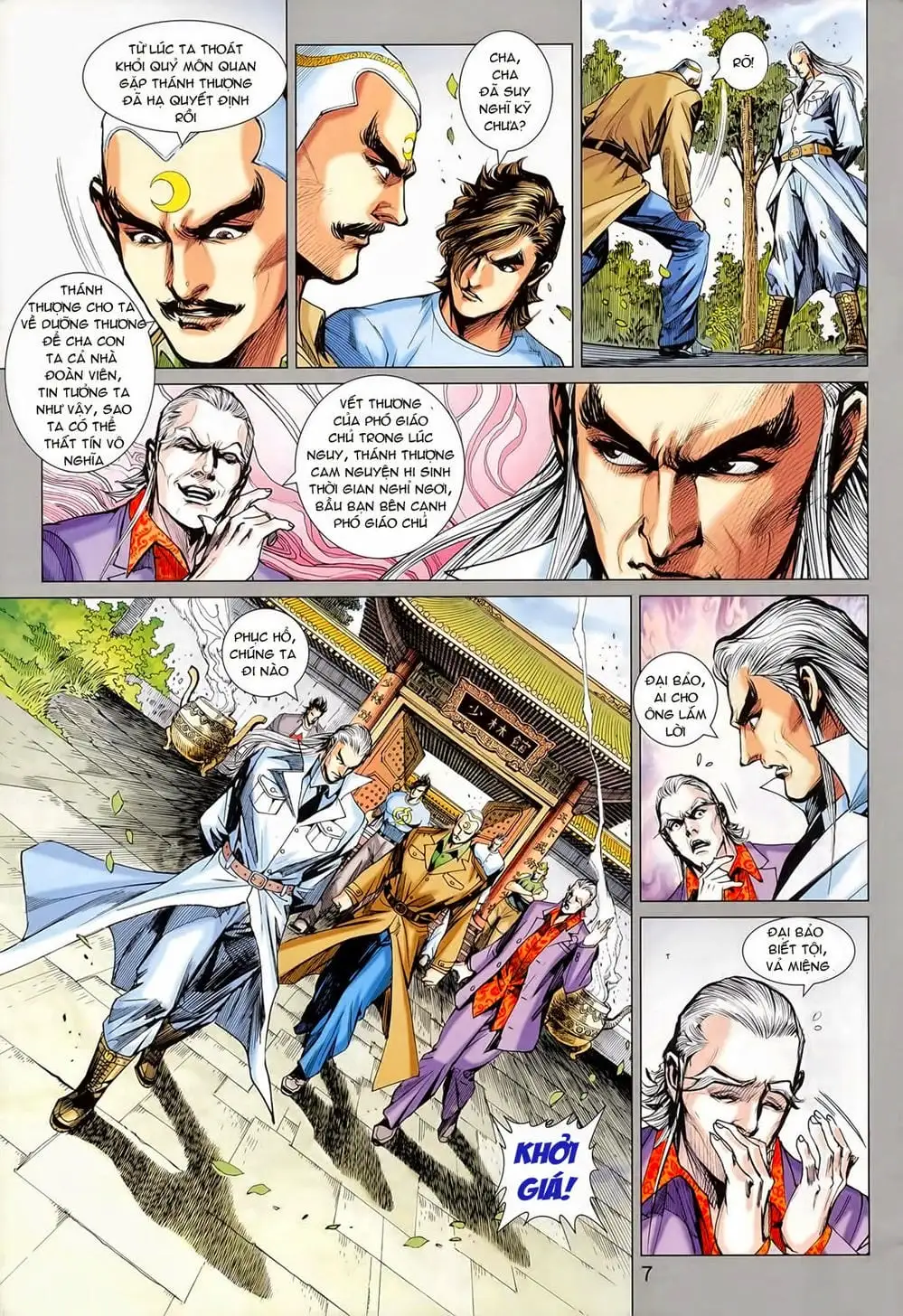 Truyện Tranh Tân Tác Long Hổ Môn trang 4