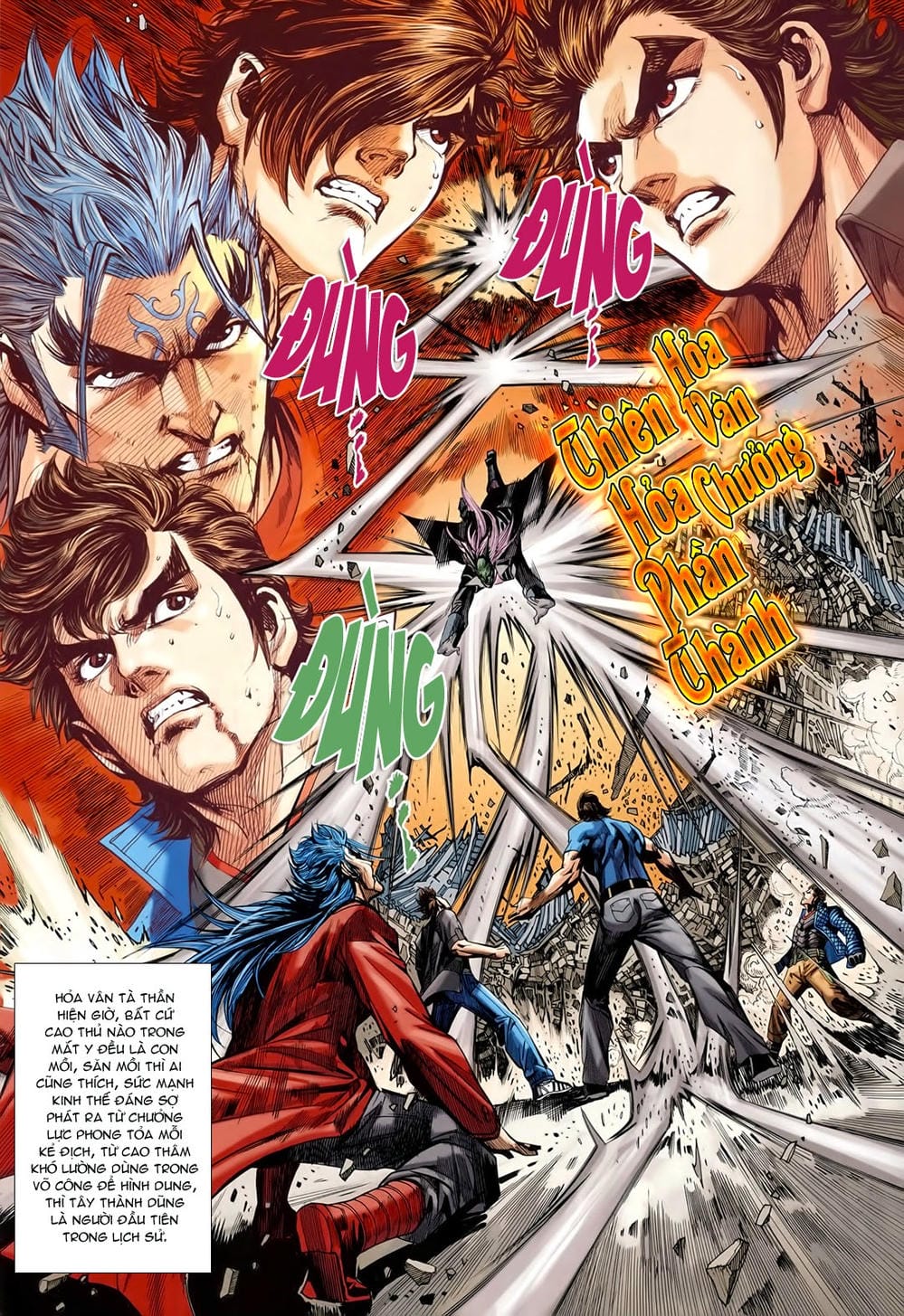 Truyện Tranh Tân Tác Long Hổ Môn trang 4