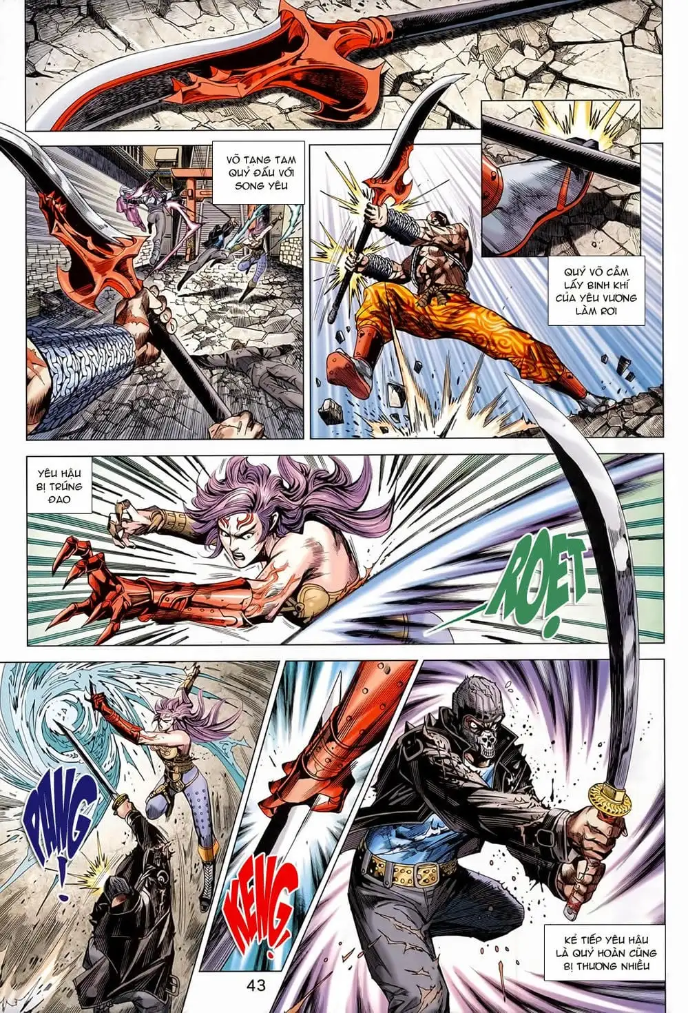 Truyện Tranh Tân Tác Long Hổ Môn trang 4