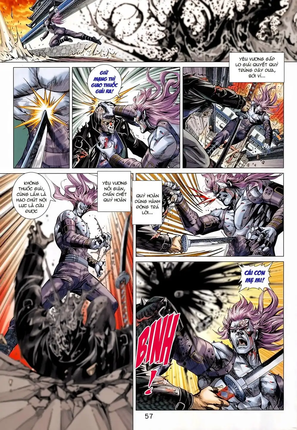 Truyện Tranh Tân Tác Long Hổ Môn trang 4