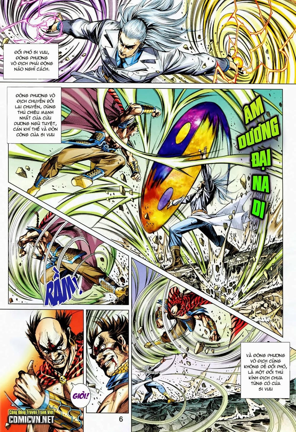 Truyện Tranh Tân Tác Long Hổ Môn trang 4