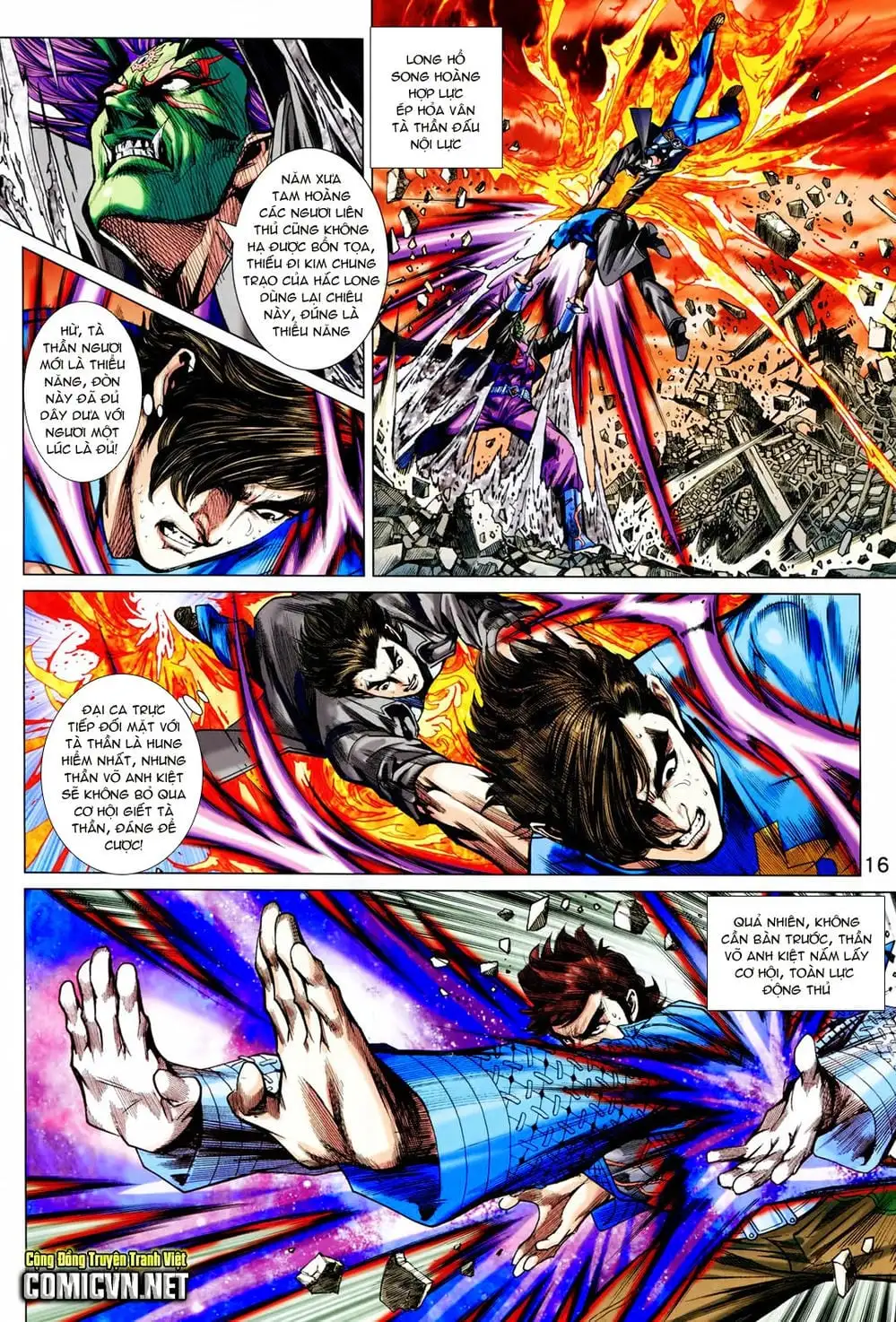 Truyện Tranh Tân Tác Long Hổ Môn trang 4