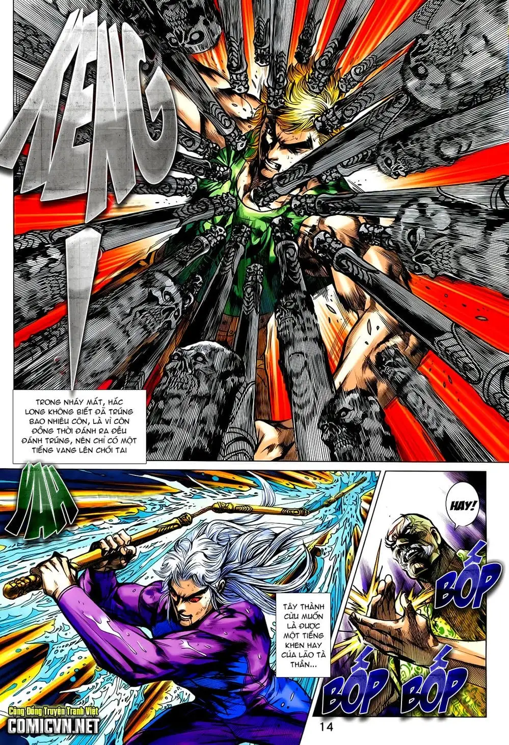 Truyện Tranh Tân Tác Long Hổ Môn trang 4