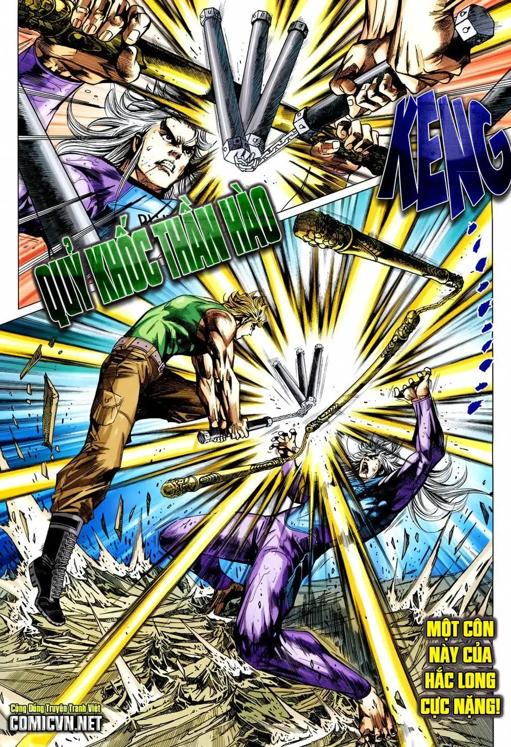 Truyện Tranh Tân Tác Long Hổ Môn trang 4