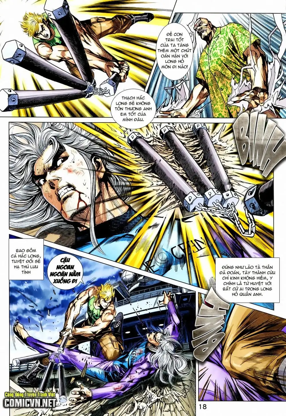 Truyện Tranh Tân Tác Long Hổ Môn trang 4