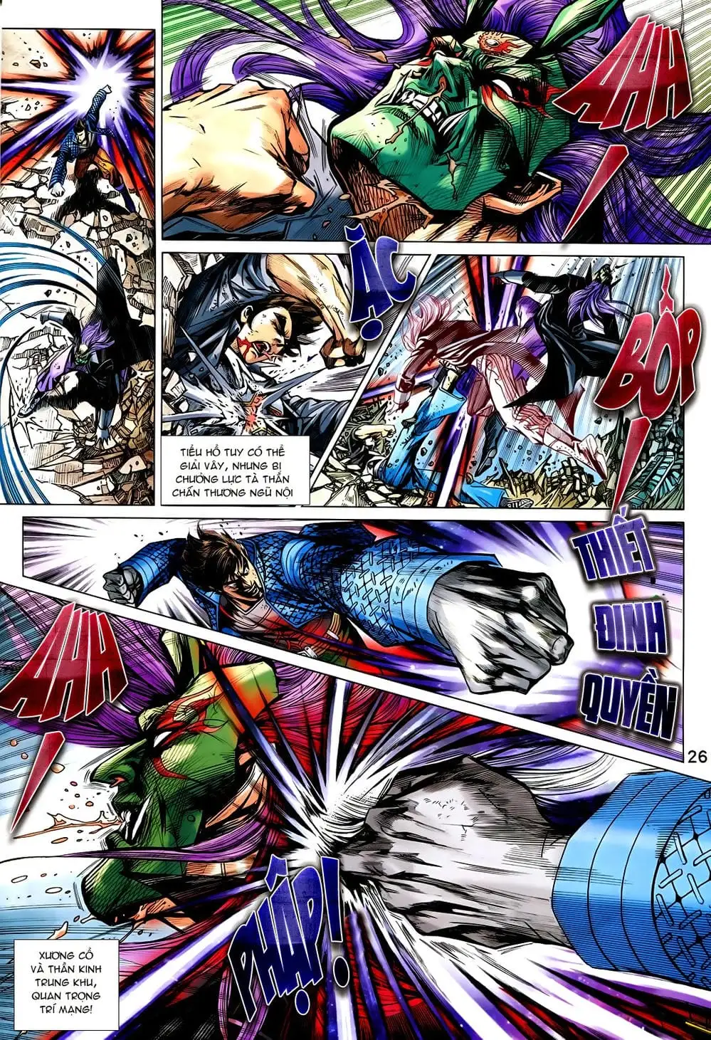 Truyện Tranh Tân Tác Long Hổ Môn trang 4