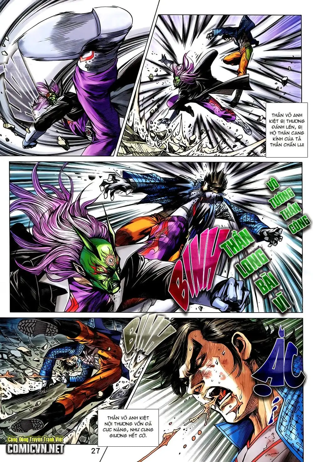 Truyện Tranh Tân Tác Long Hổ Môn trang 4