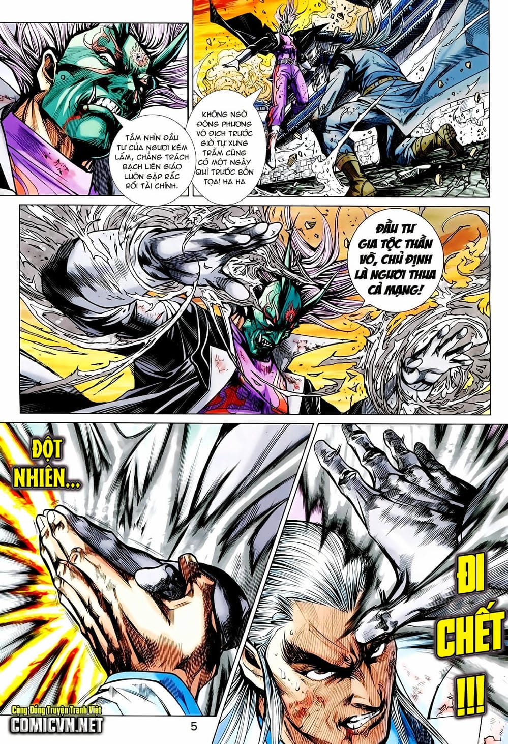 Truyện Tranh Tân Tác Long Hổ Môn trang 4