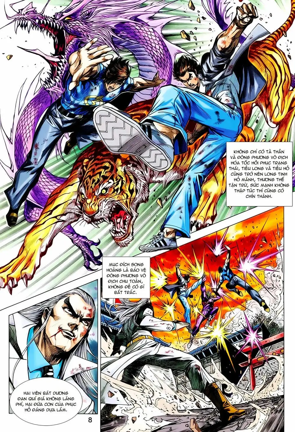 Truyện Tranh Tân Tác Long Hổ Môn trang 4