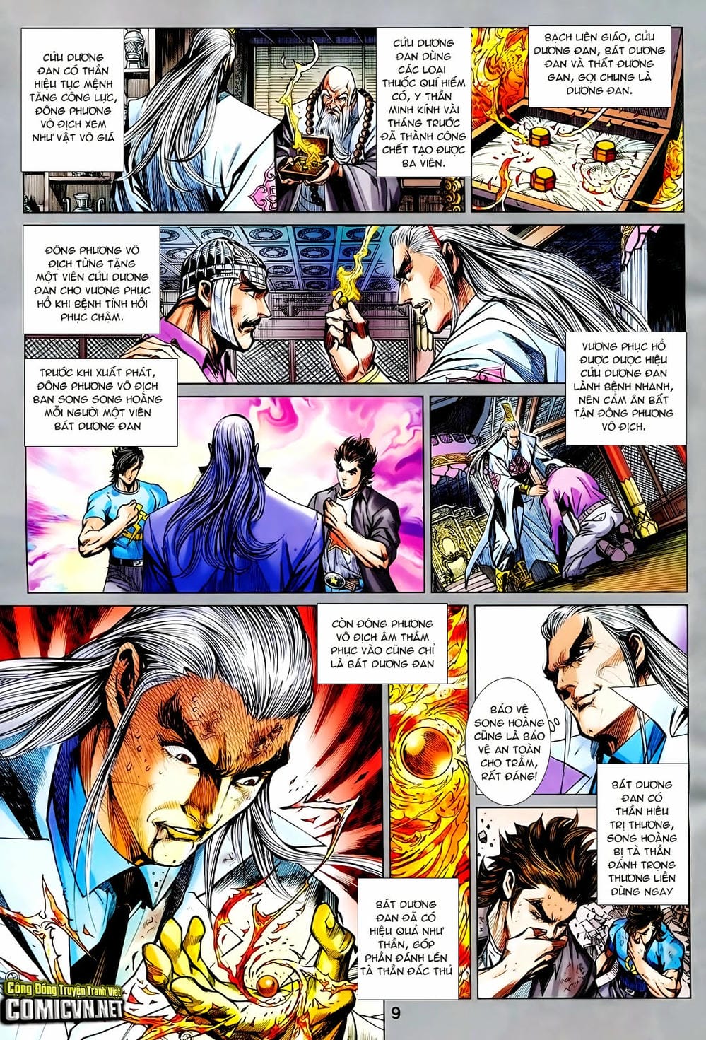 Truyện Tranh Tân Tác Long Hổ Môn trang 4