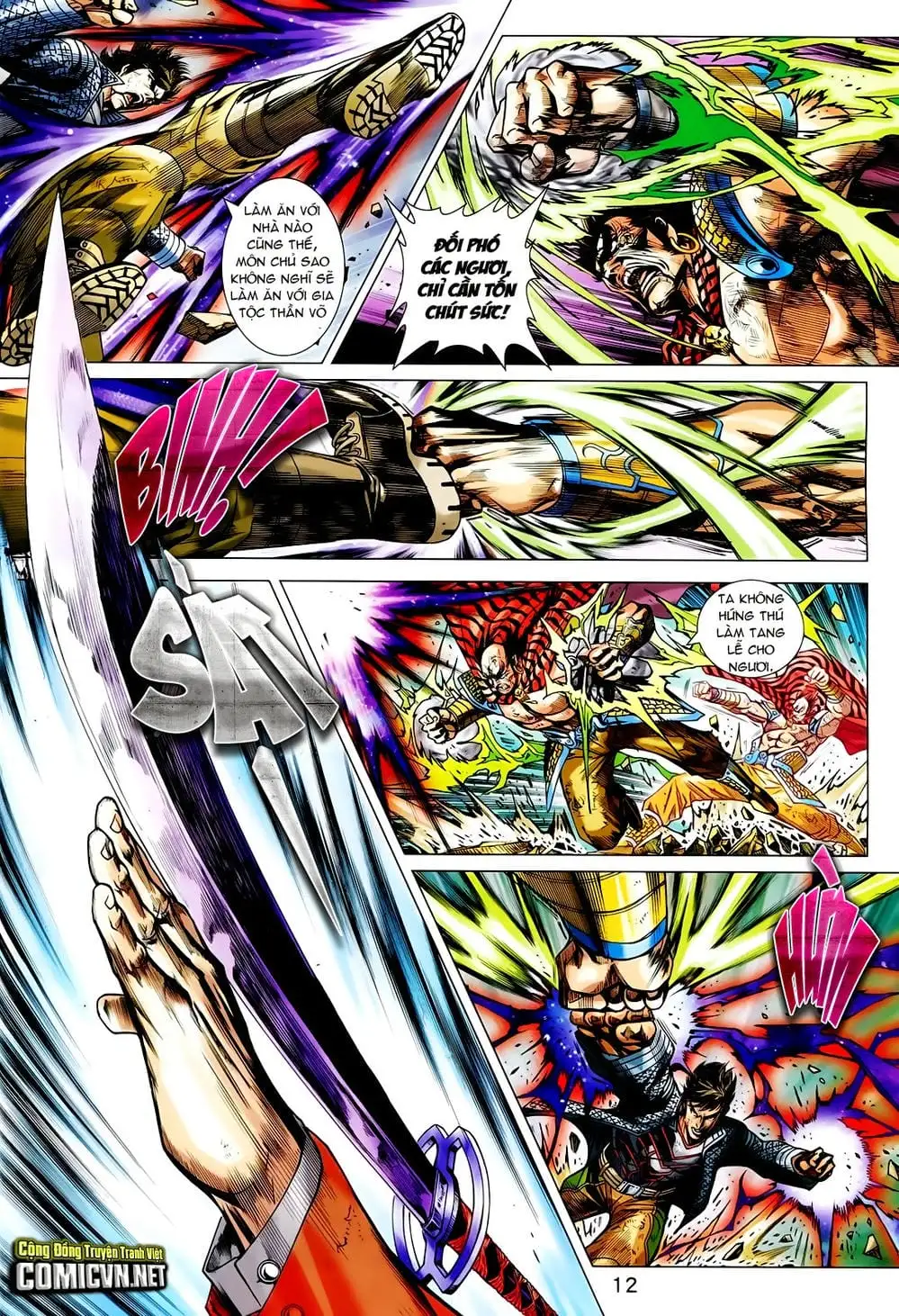 Truyện Tranh Tân Tác Long Hổ Môn trang 4