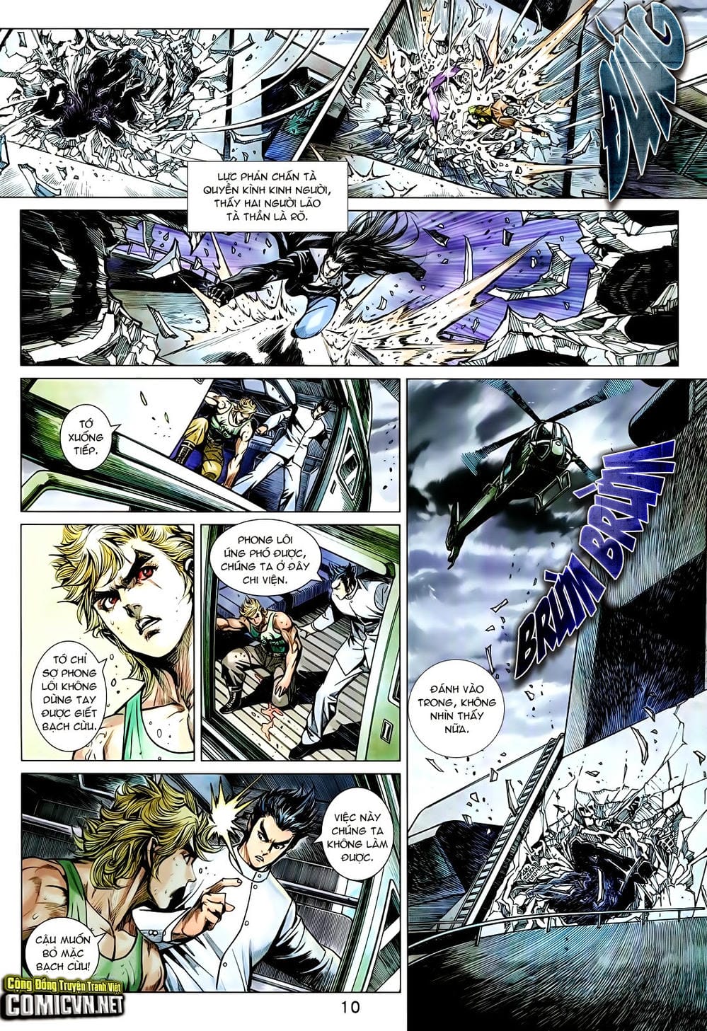 Truyện Tranh Tân Tác Long Hổ Môn trang 4