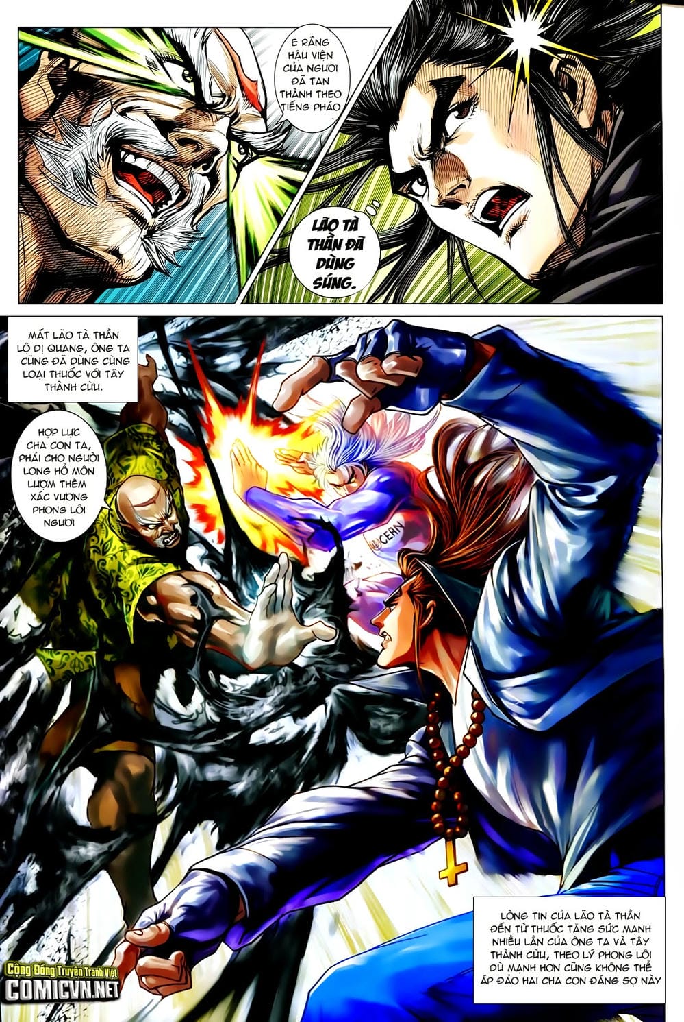 Truyện Tranh Tân Tác Long Hổ Môn trang 4