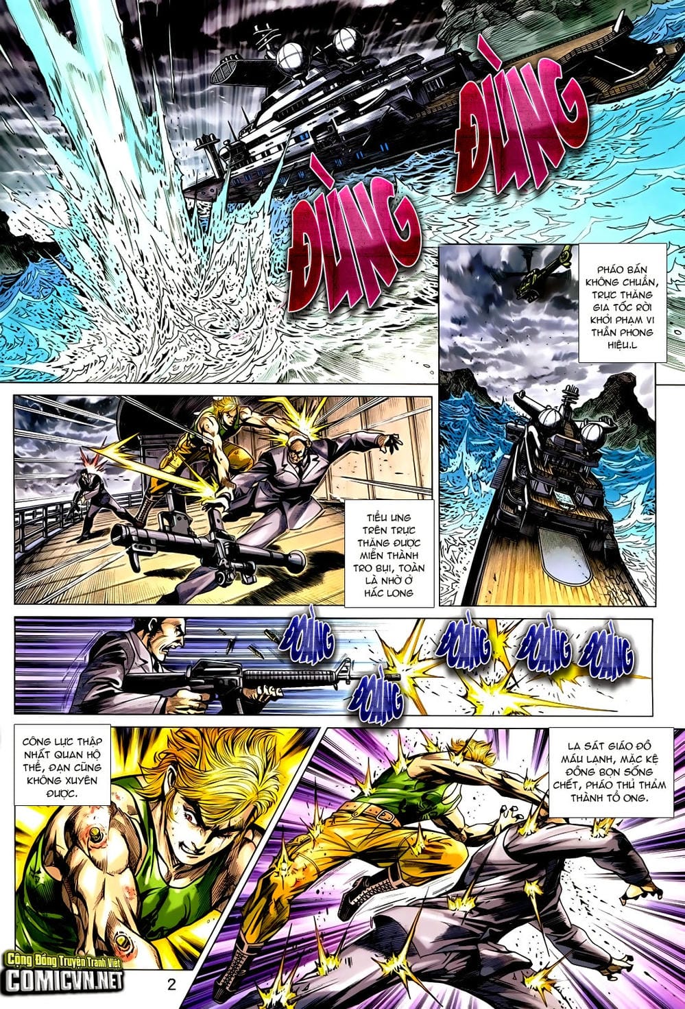 Truyện Tranh Tân Tác Long Hổ Môn trang 4