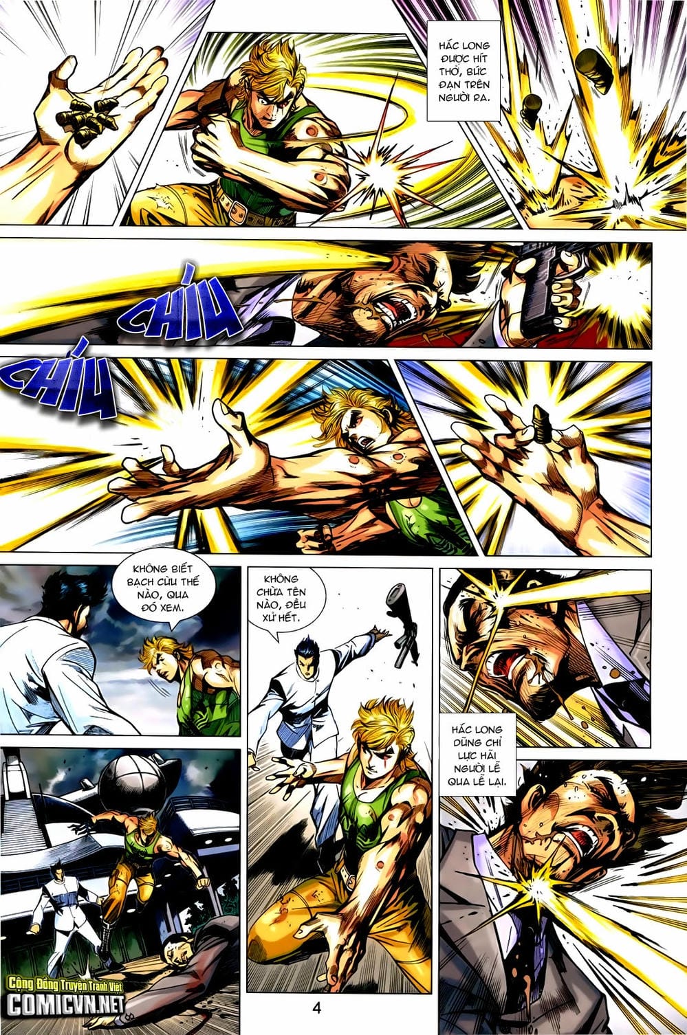 Truyện Tranh Tân Tác Long Hổ Môn trang 4